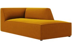 Žlutá sametová lenoška MICADONI Ruby 181 cm