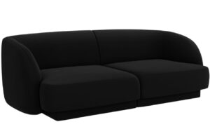 Micadoni Sametová pohovka Miley 190 cm