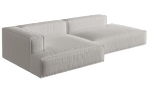 Micadoni Rohová pohovka Nuria 312 cm